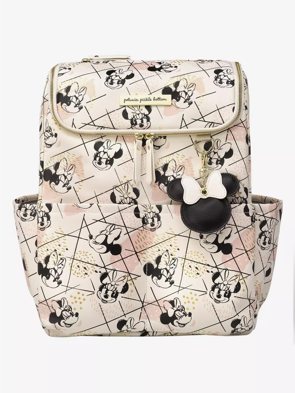 Petunia Pickle Bottom x Disney Minnie Mouse Shimmery Method Backpack Diaper Bag